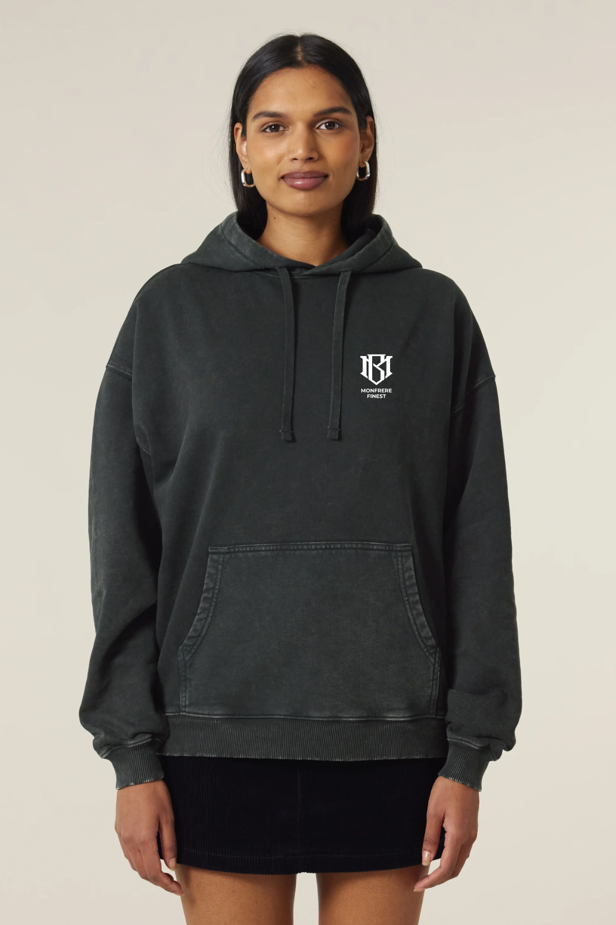 MONFRERE FINE Oversize Garment-Dyed-Hoodie-Sweatshirt