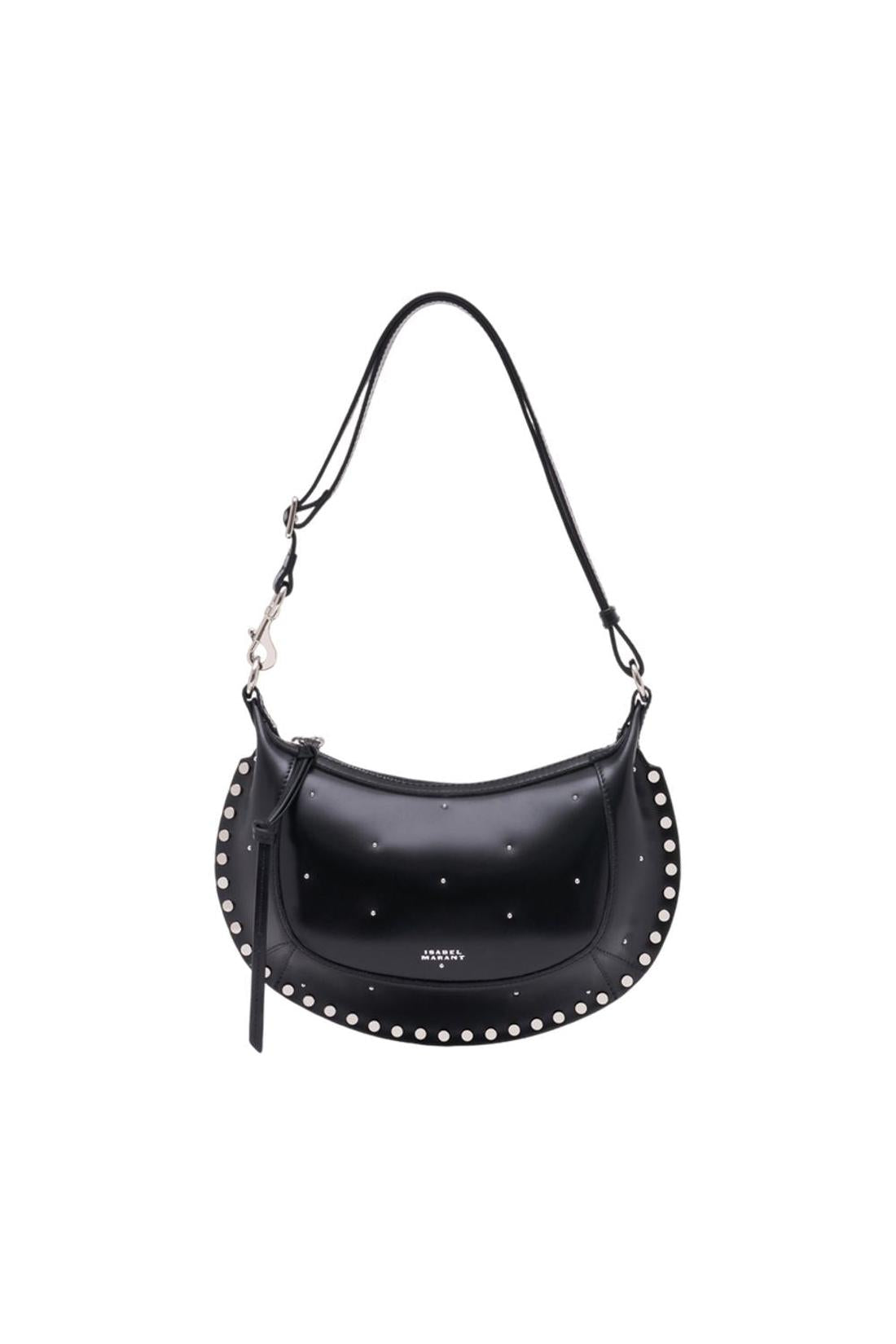 Oskan Moon Gd Schultertasche - Isabel Marant - Leder - Schwarz