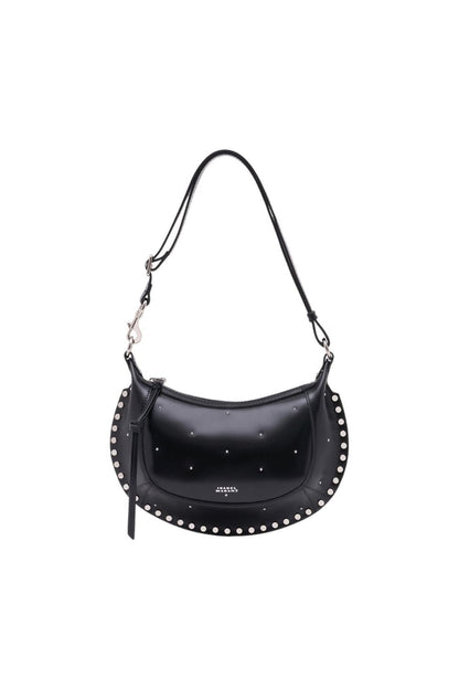 Oskan Moon Gd Schultertasche - Isabel Marant - Leder - Schwarz