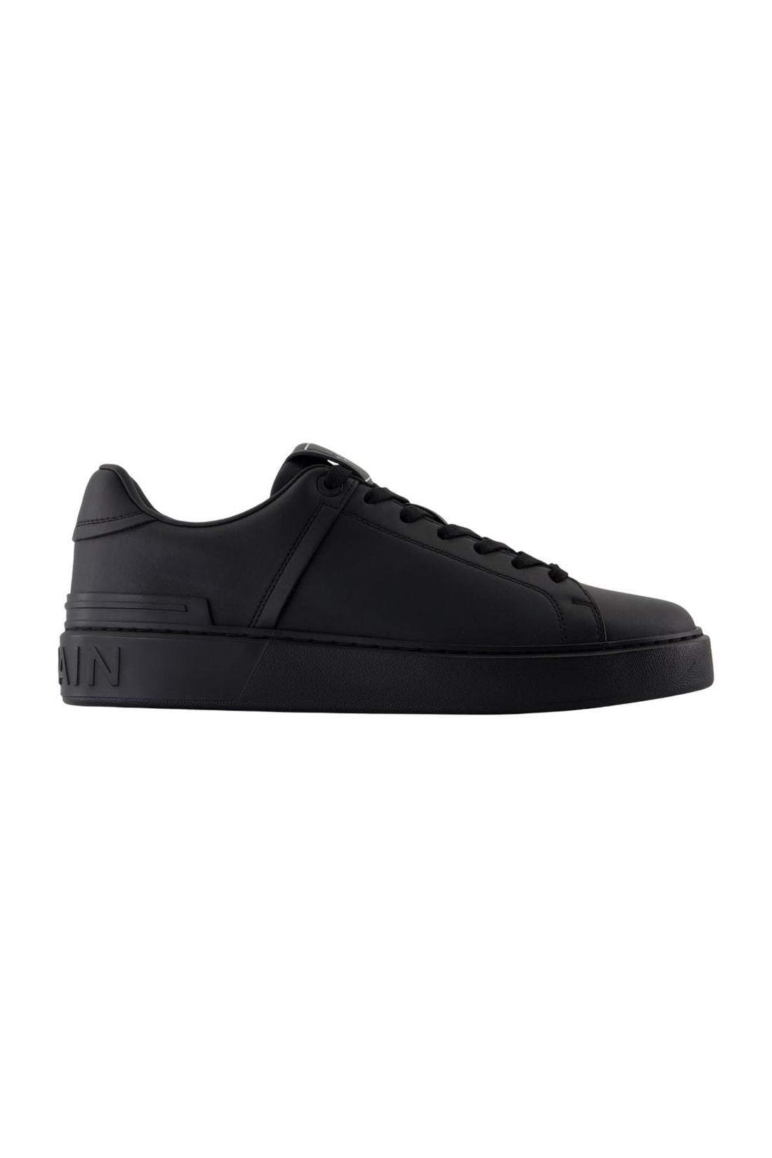 Sneakers B-Court - Balmain - Leder - Schwarz