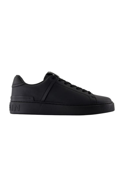 Sneakers B-Court - Balmain - Leder - Schwarz