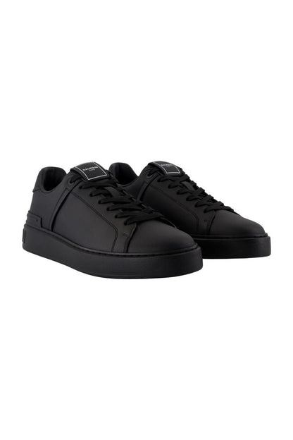 Sneakers B-Court - Balmain - Leder - Schwarz