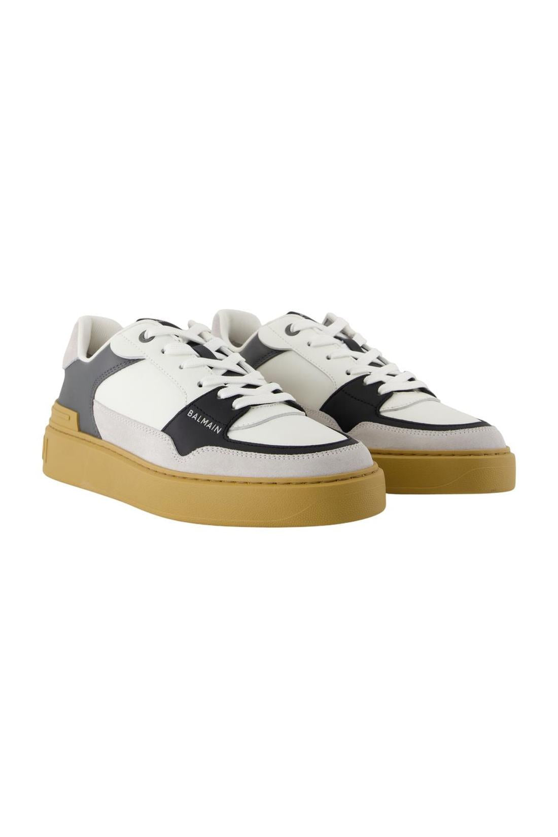Sneakers B-Court Flip - Balmain - Leder - Grau