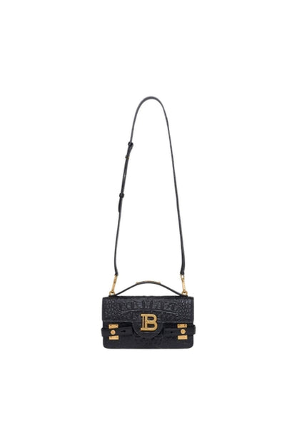 Schultertasche B-Buzz 24 - Balmain - Leder - Schwarz