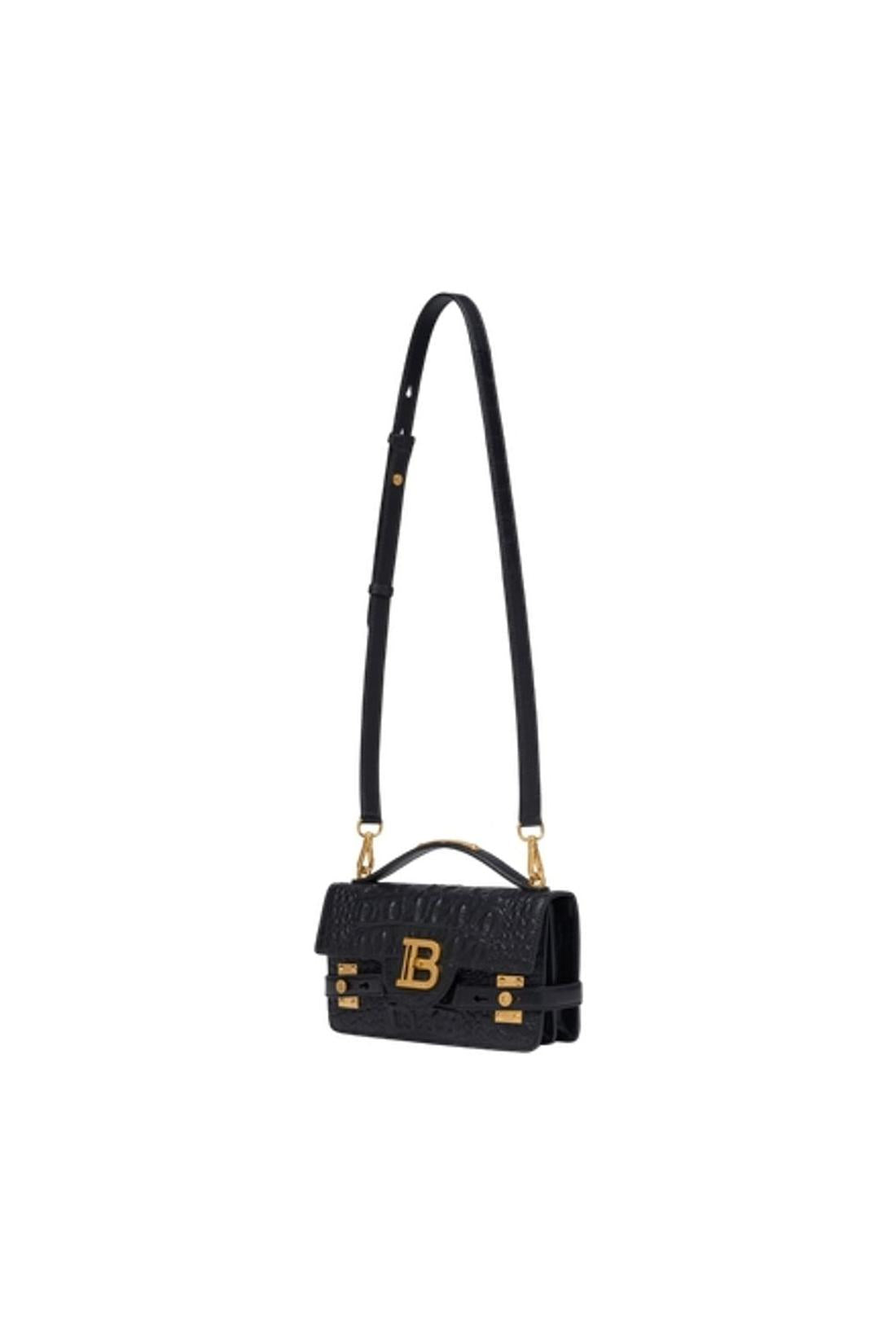 Schultertasche B-Buzz 24 - Balmain - Leder - Schwarz