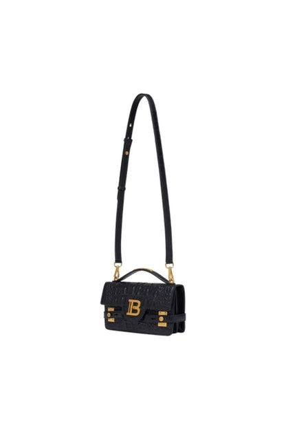 Schultertasche B-Buzz 24 - Balmain - Leder - Schwarz