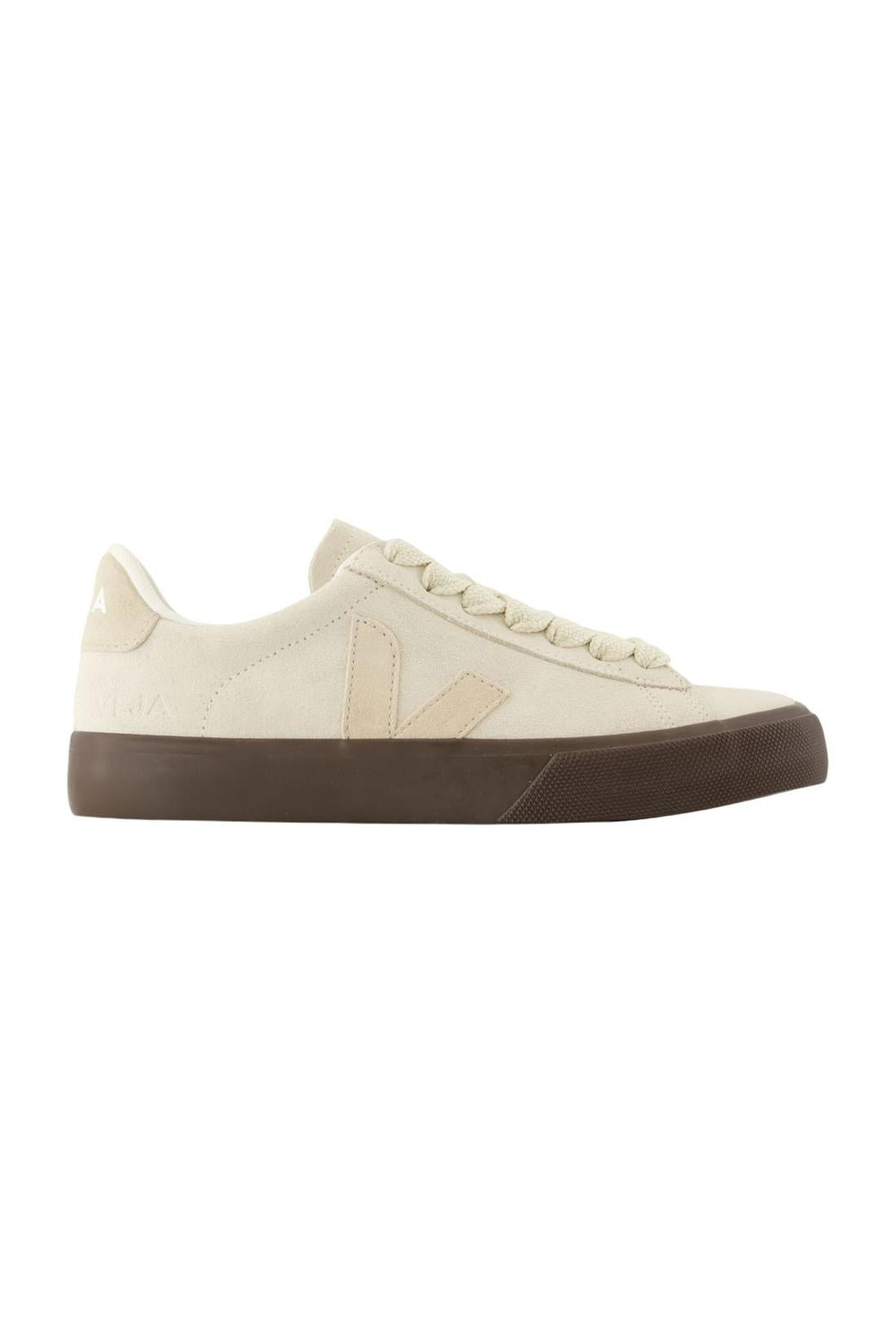 Sneakers Campo Bold - Veja - Leder - Neutral