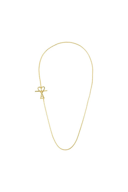 Halsband Adc 2 In 1 - AMI Paris - Metall - Vergoldet