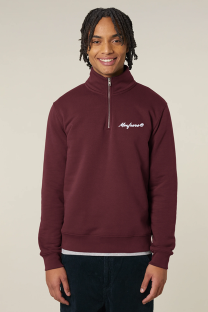 White Label Stick Unisex-Quarter-Zip-Sweatshirt