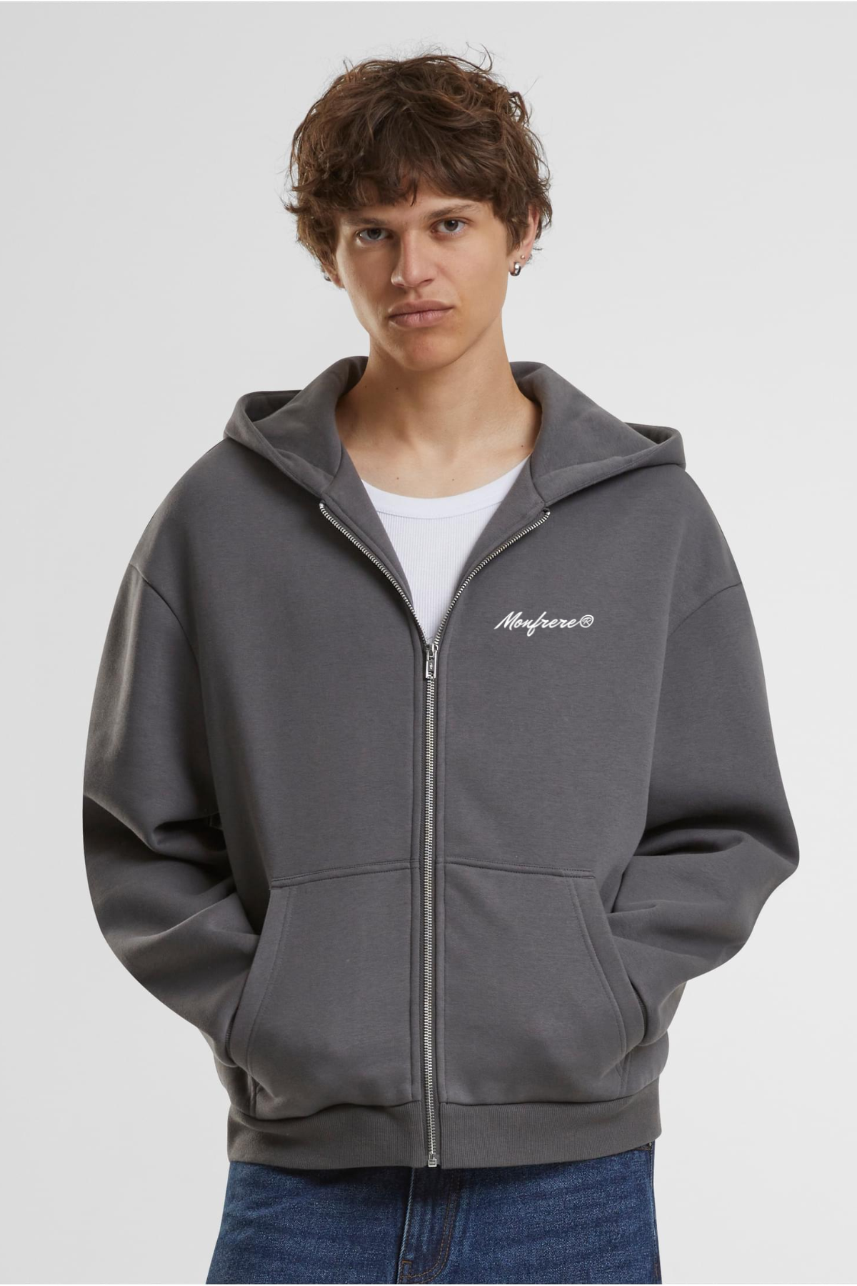 Fluffy Zip Hoody Monfrere
