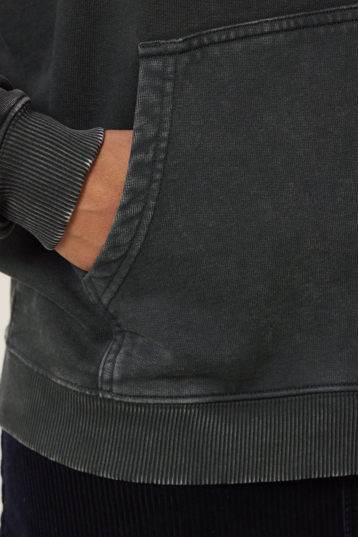 MONFRERE FINE Oversize Garment-Dyed-Hoodie-Sweatshirt