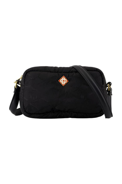 Camera Schultertasche - Casablanca - Nylon - Schwarz