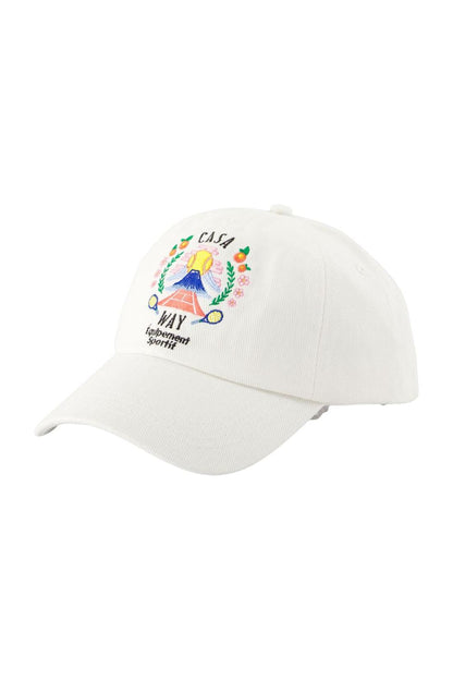Casa Way Mountain Cap - Casablanca - Baumwolle - Weiß