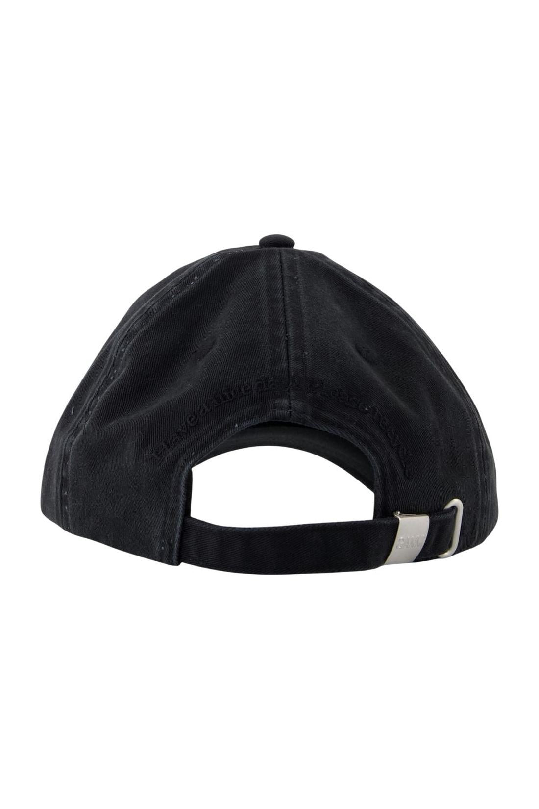 Mütze Emb - Ganni - Baumwolle - Schwarz