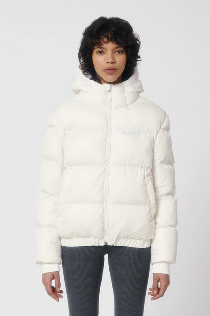 White Label Stick Unisex Oversized Steppjacke
