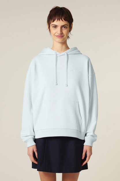 White label stick oversized hoodie sweatshirt