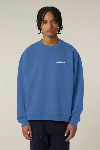 White Label Stick Oversized Crewneck Sweatshirt
