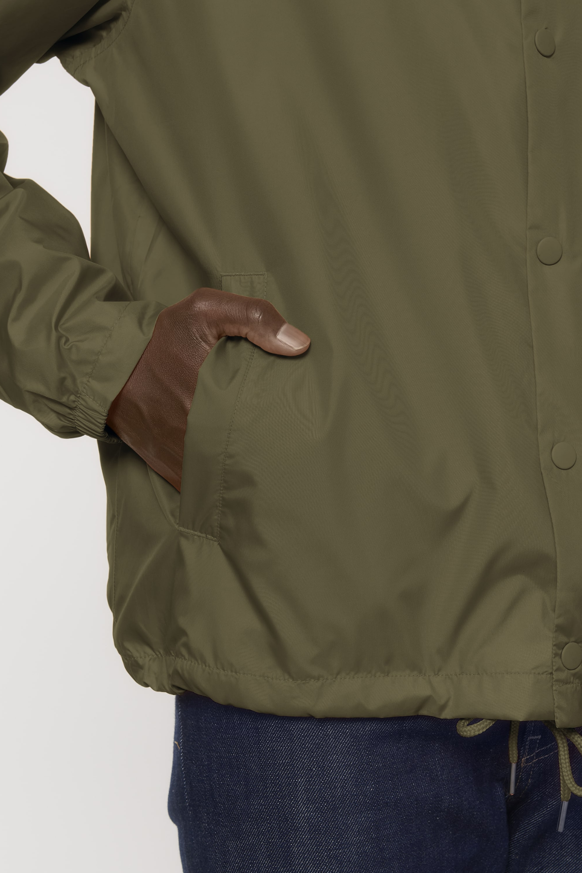 White Label Stick Unisex Jacket Coacher
