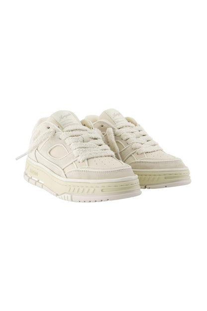 Sneakers Area Lo Piping - Axel Arigato - Leder - Beige