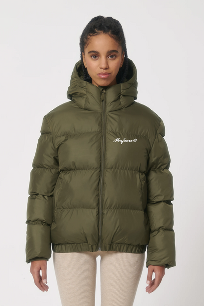 White Label Stick Unisex Oversized Steppjacke