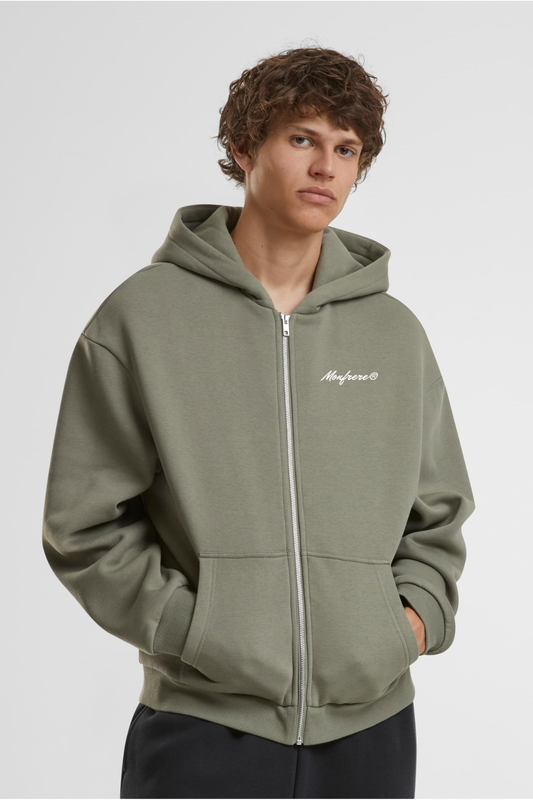 Fluffy Zip Hoody Monfrere