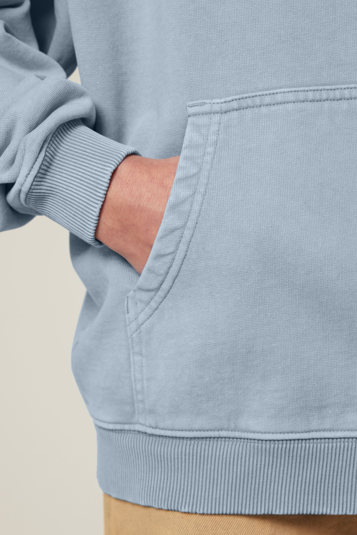 MONFRERE FINE Oversize Garment-Dyed-Hoodie-Sweatshirt