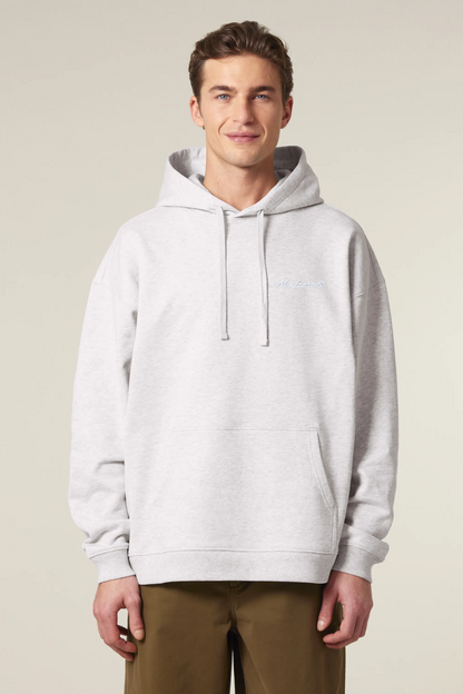White label stick oversized hoodie sweatshirt