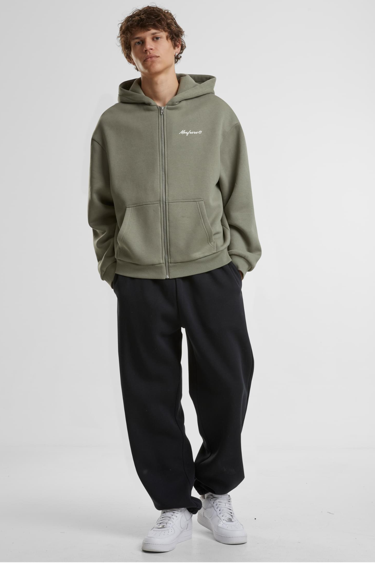 Fluffy Zip Hoody Monfrere