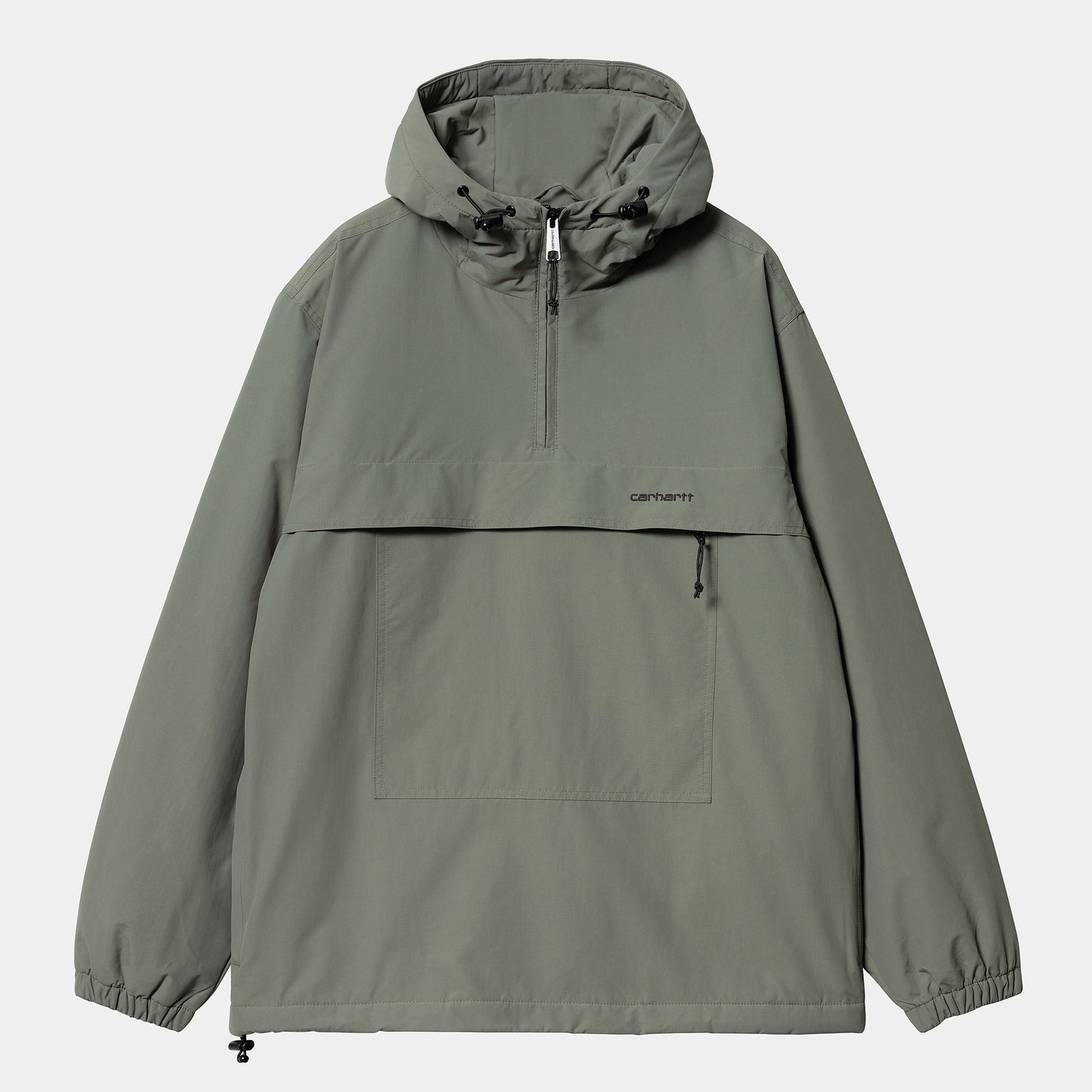 Carhartt WIP Windbreaker Pullover (Winter) - Smoke Green / Black