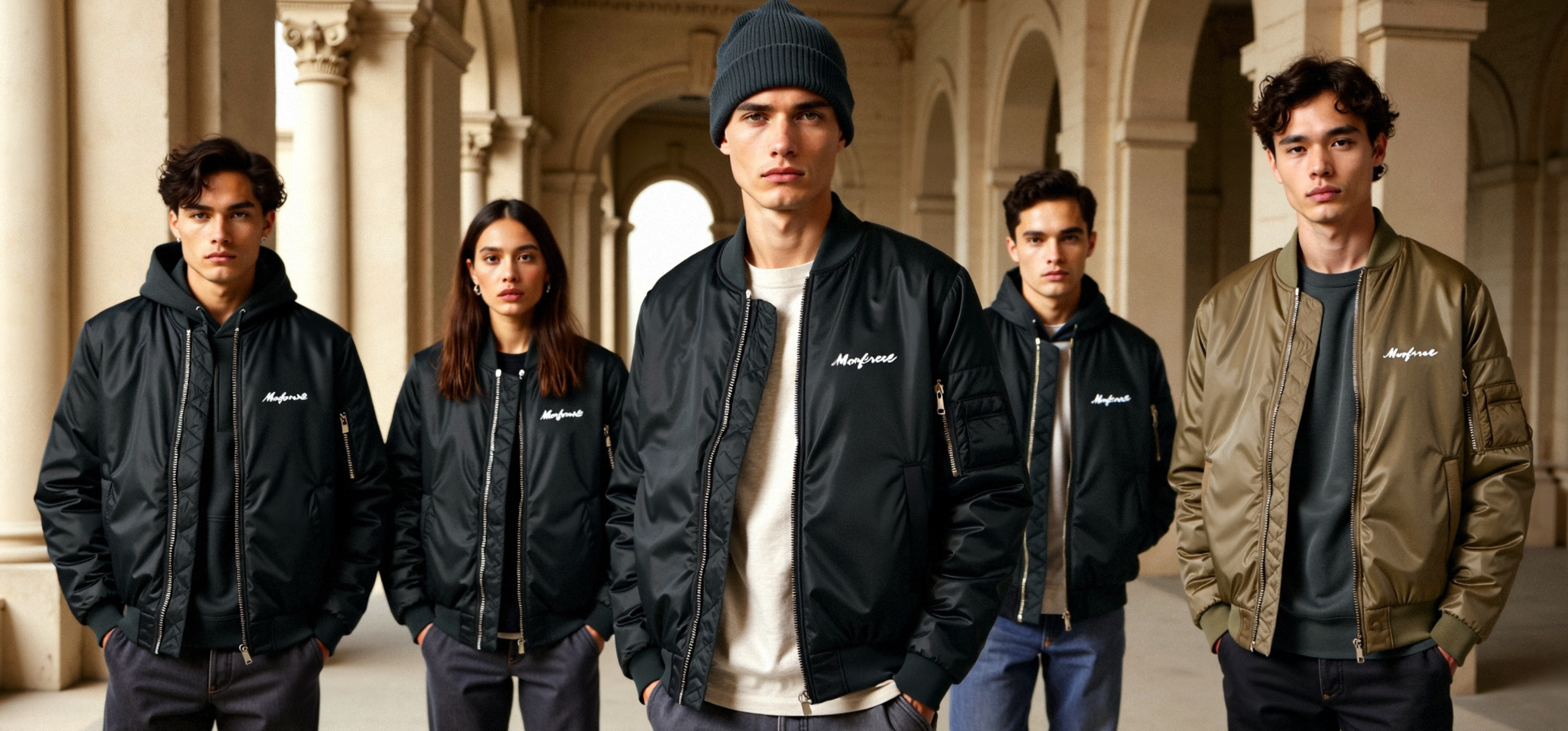 White Label Stick Unisex-Bomberjacke